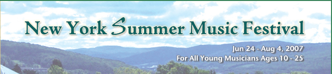 Summer Music Camp at its Very Best! NYSMF