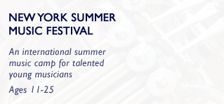 NYSMF Summer Music Camp - NameBoilerplate